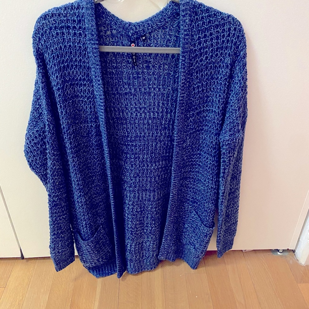 Blue Cardigan-Barely Worn